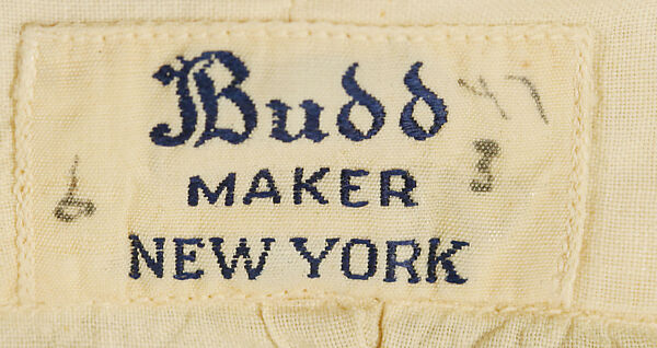 Shirt, Budd (American, founded 1860), cotton, American