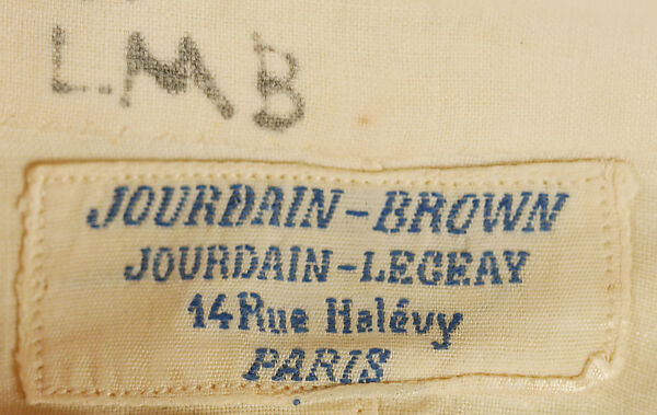 Evening shirt, linen, cotton, French