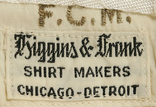 Shirt, cotton, American