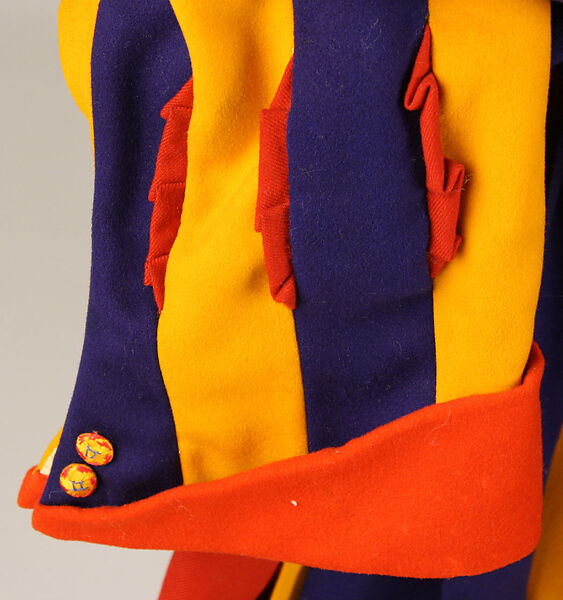 Fancy dress costume, wool, cotton, Italian