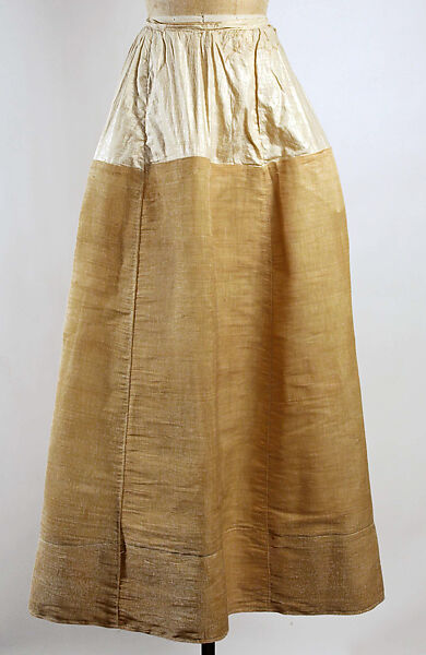 Underskirt, horsehair, American or European 