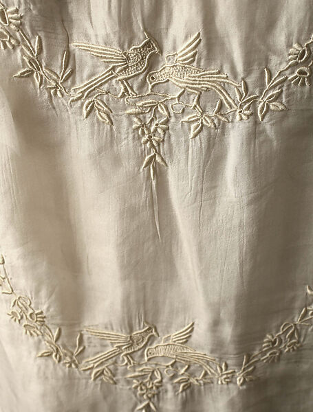 Bed jacket, silk, French