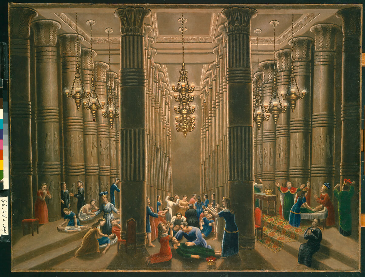 The Death of the First Born, Erastus Salisbury Field (1805–1900), Oil on canvas, American