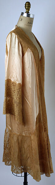 Tea gown, Best &amp; Co. (American, 1879–1969), silk, French