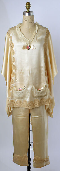 Pajamas, Boué Soeurs (French, 1897–1957), [no medium available], French 