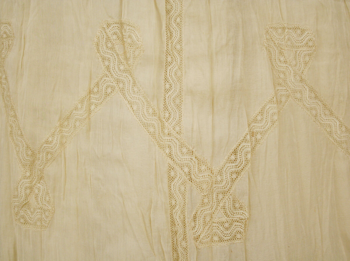 Negligée, silk, cotton, American or European