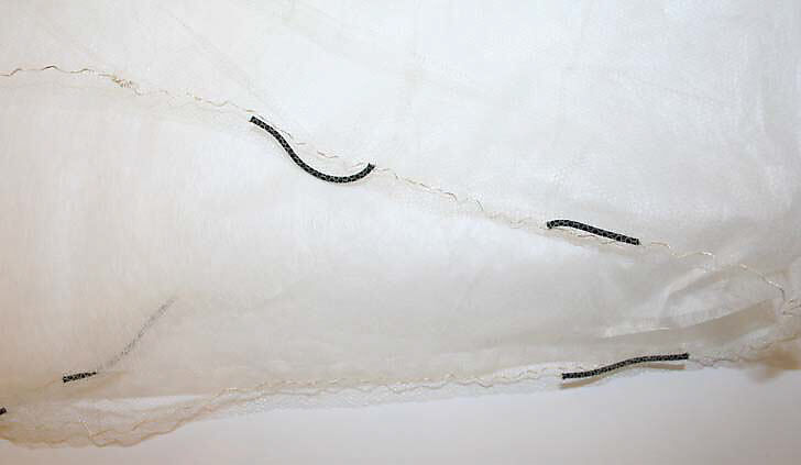 Wedding ensemble, silk, leather, cotton, American