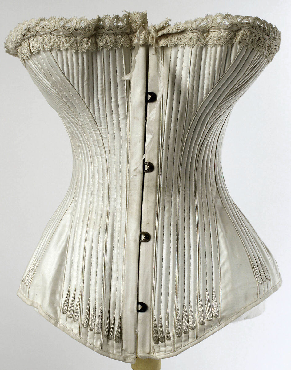 Wedding ensemble, silk, leather, cotton, American