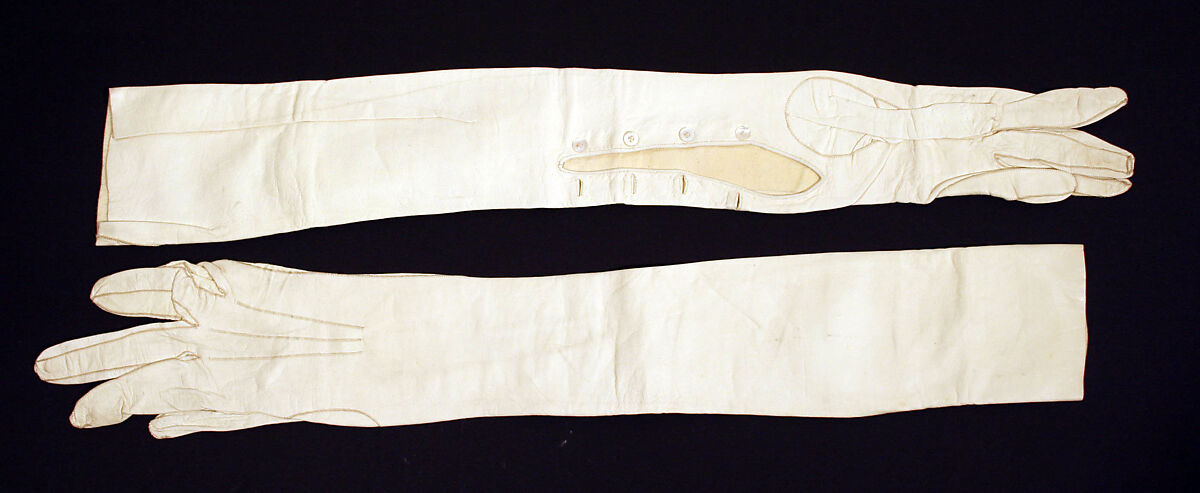 Wedding ensemble, silk, leather, cotton, American