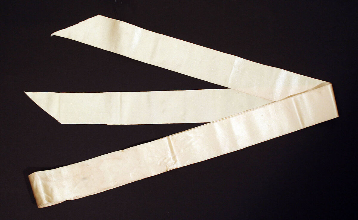 Wedding ensemble, silk, leather, cotton, American