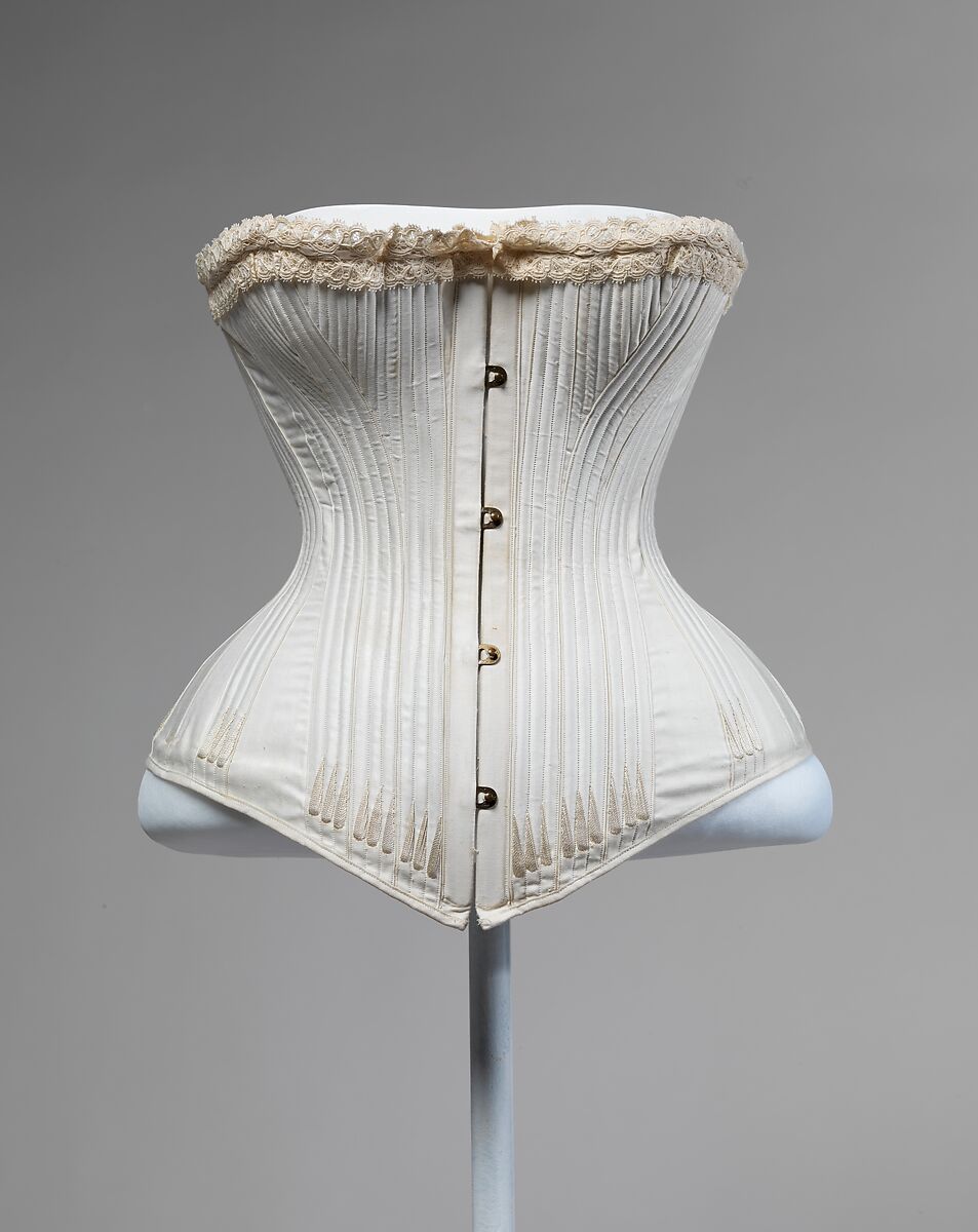 Wedding ensemble, silk, leather, cotton, American