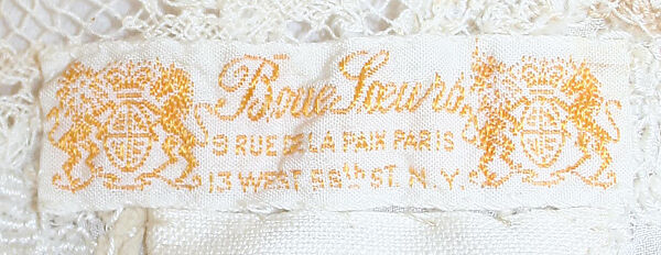 Dress, Boué Soeurs (French, 1897–1957), cotton, French