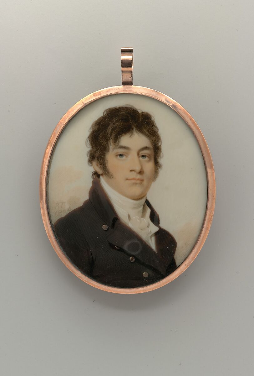 Robert Stuart, Robert Field  American, born England, Watercolor on ivory, American