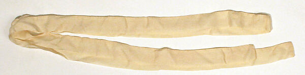 Nightgown, silk, cotton, French