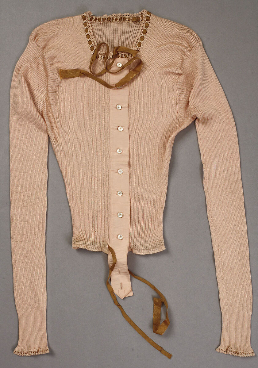 Undershirt, cotton, silk, French 