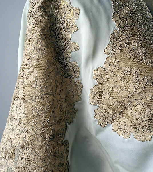 Bed jacket, silk, cotton, American or European