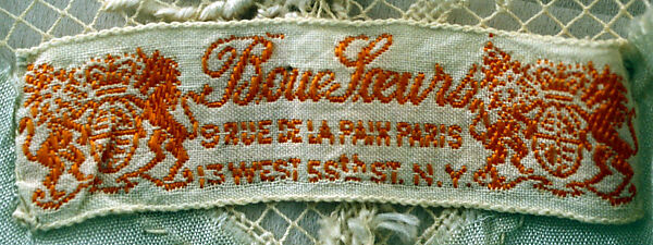 Teddy, Boué Soeurs (French, 1897–1957), silk, French