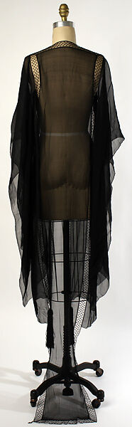Peignoir, silk, American