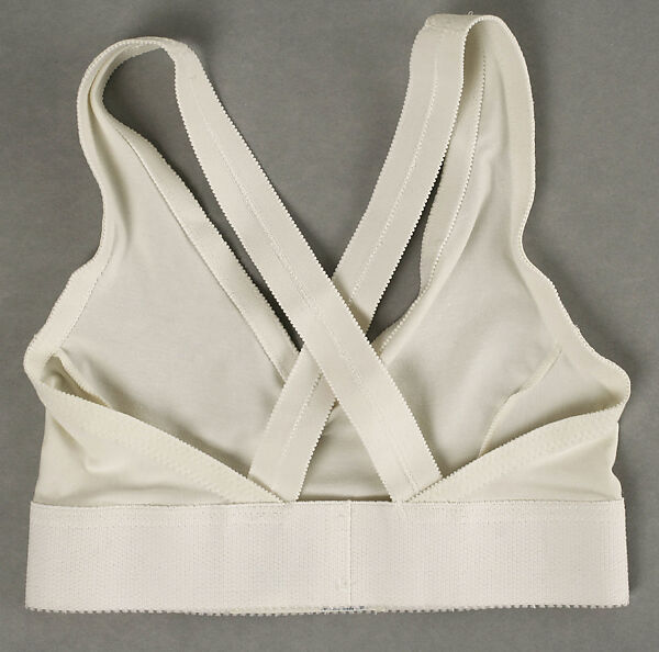 Brassiere, cotton, lycra, polyester, nylon, rubber, American