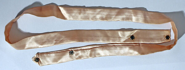 Loungewear, silk, probably American