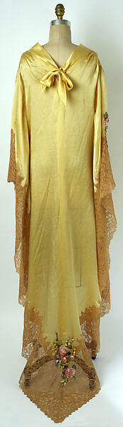 Negligée, Boué Soeurs (French, 1897–1957), silk, cotton, acetate, French