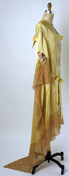 Negligée, Boué Soeurs (French, 1897–1957), silk, cotton, acetate, French