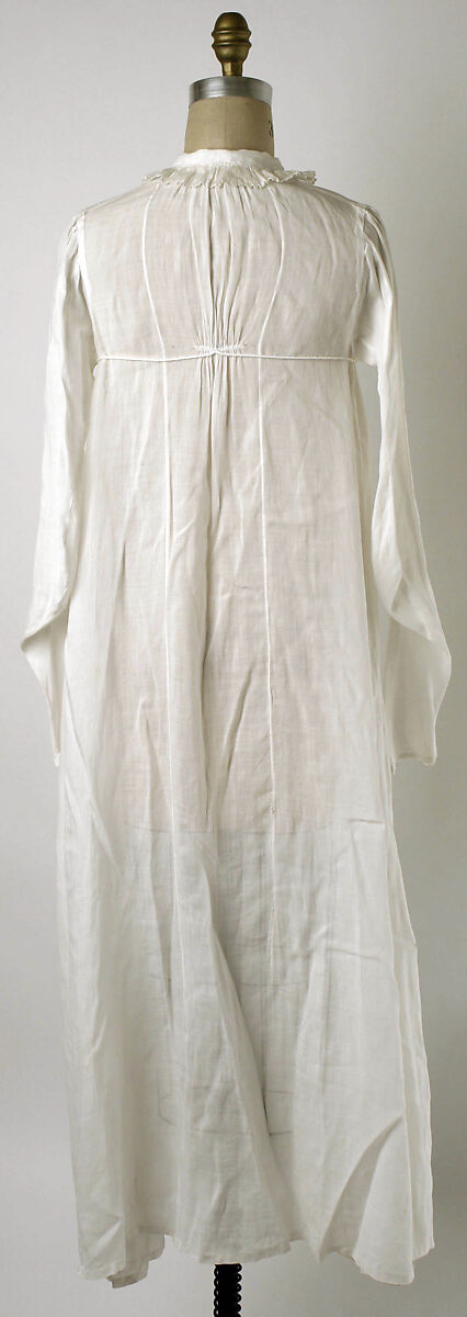 Dressing gown, linen, French