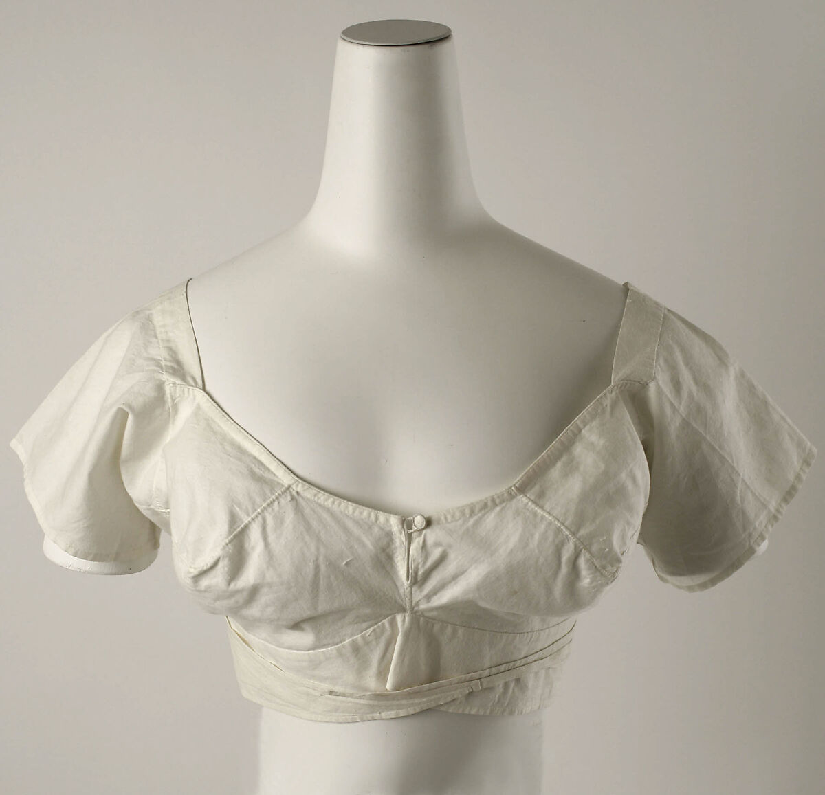 Brassiere, cotton, American or European 