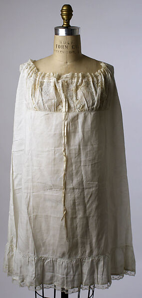 Chemise, cotton, French 