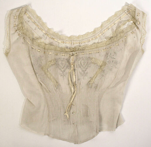 Work Corset and Her Corset Cover 1890/1910 A THE COMMANDE -  Canada