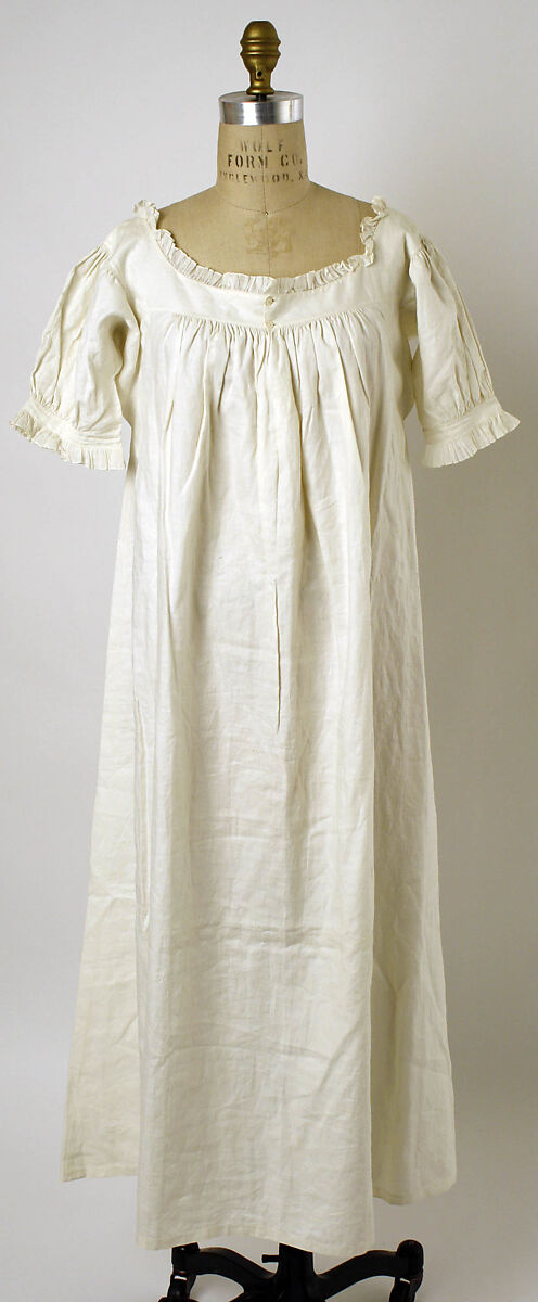 Nightgown | American or European | The Metropolitan Museum of Art