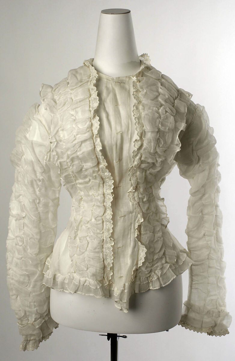 Dressing jacket, cotton, American or European 