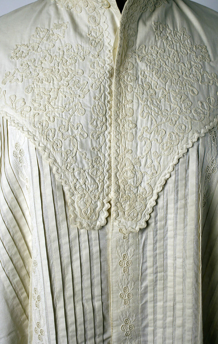 Nightgown, cotton, American or European