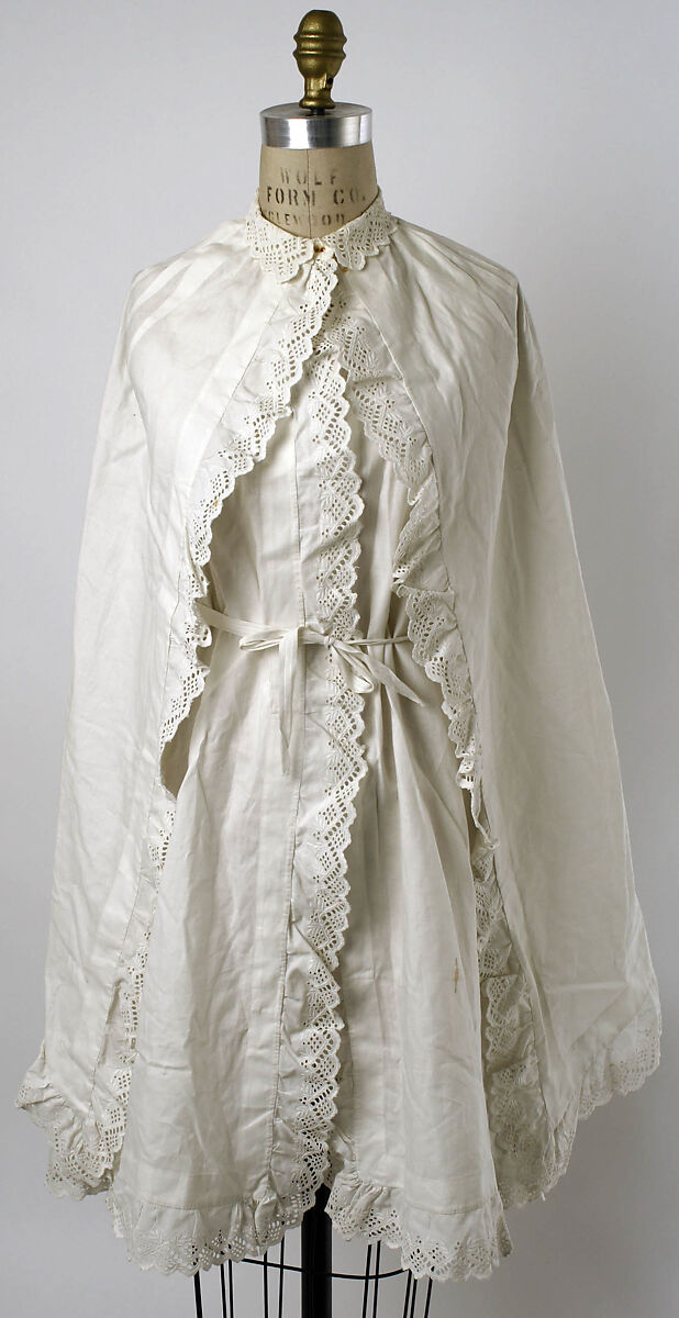 Peignoir, cotton, Hungarian 