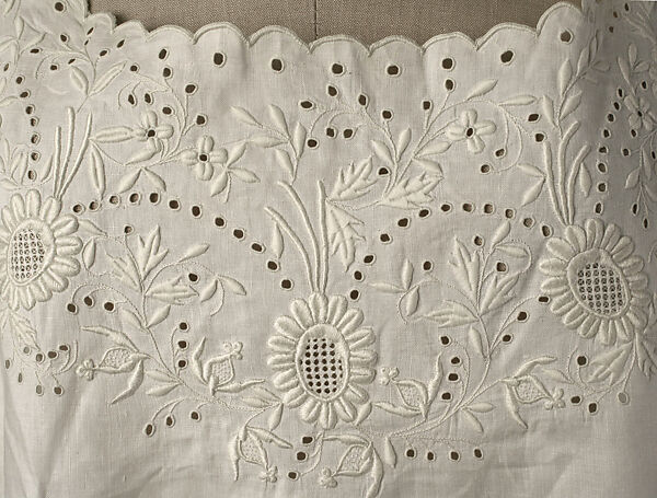 Chemise, linen, American or European