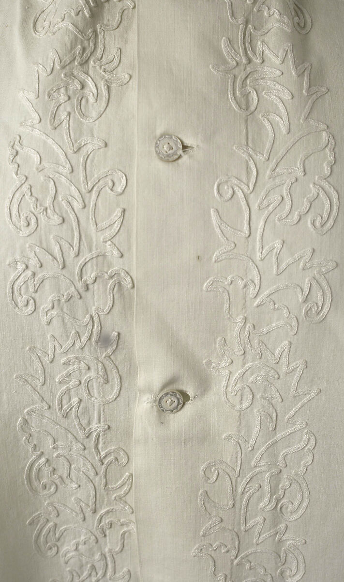 Dressing gown, cotton, American or European