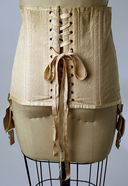 Girdle, cotton, American or European