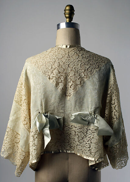 Peignoir, silk, American or European