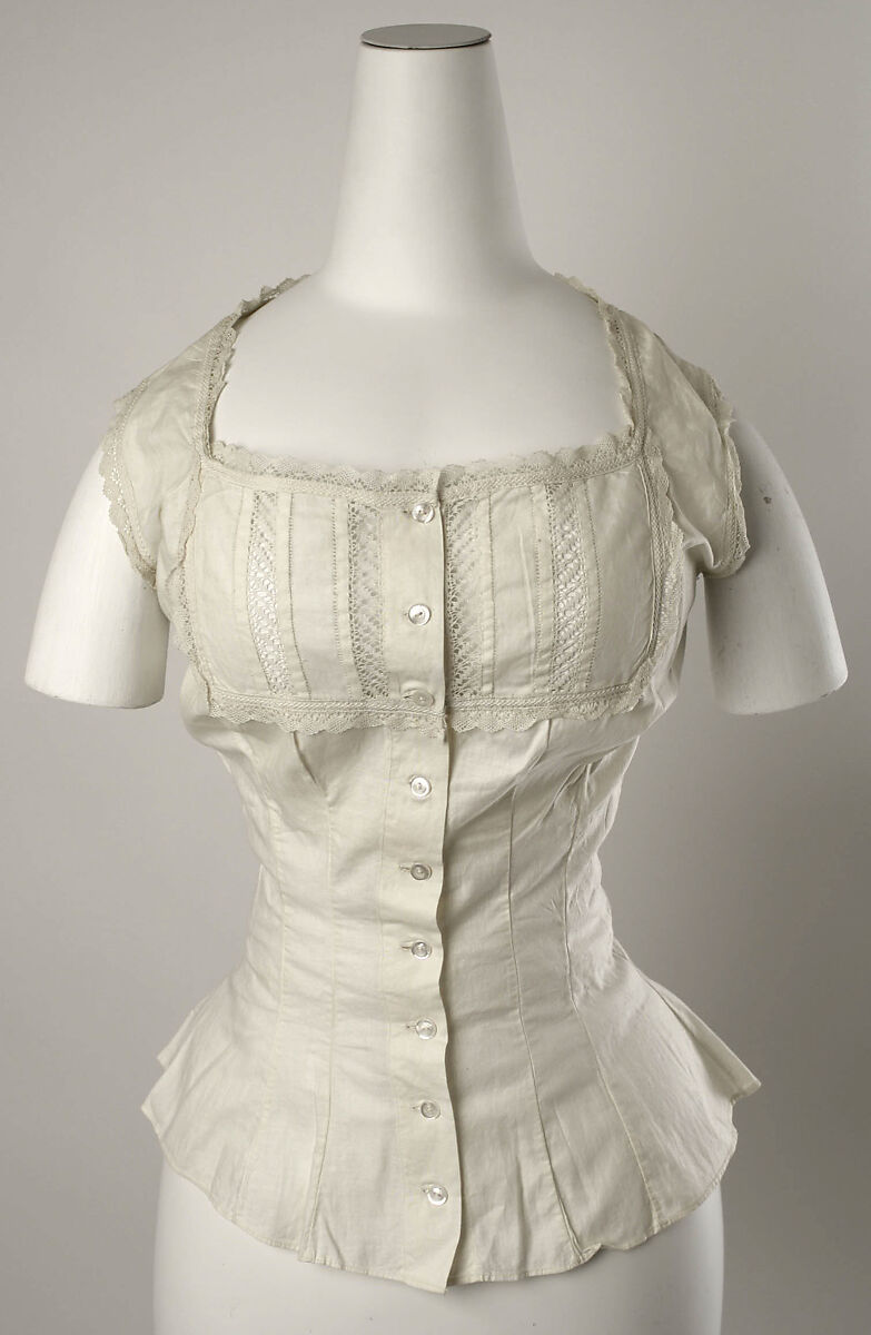 Corset Cover, ca. 1906 