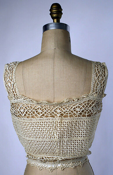 Corset cover, [no medium available], French