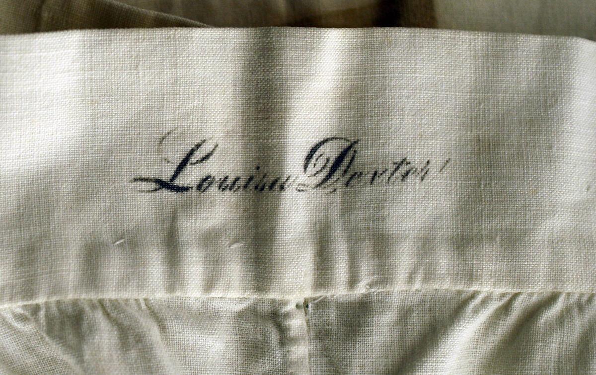 Pantalets, cotton, American or European