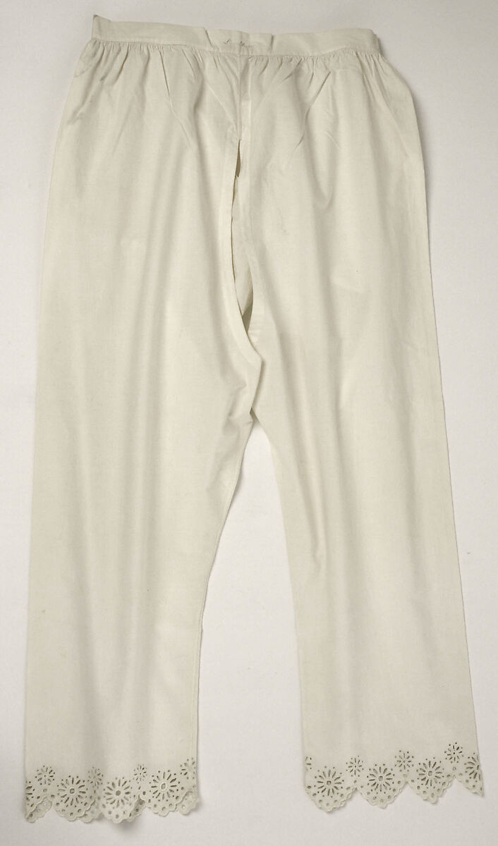 Pantalets, cotton, American or European 