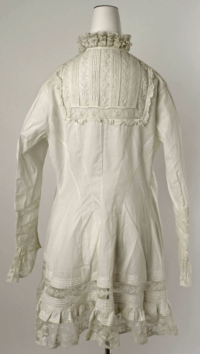Dressing jacket, cotton, American