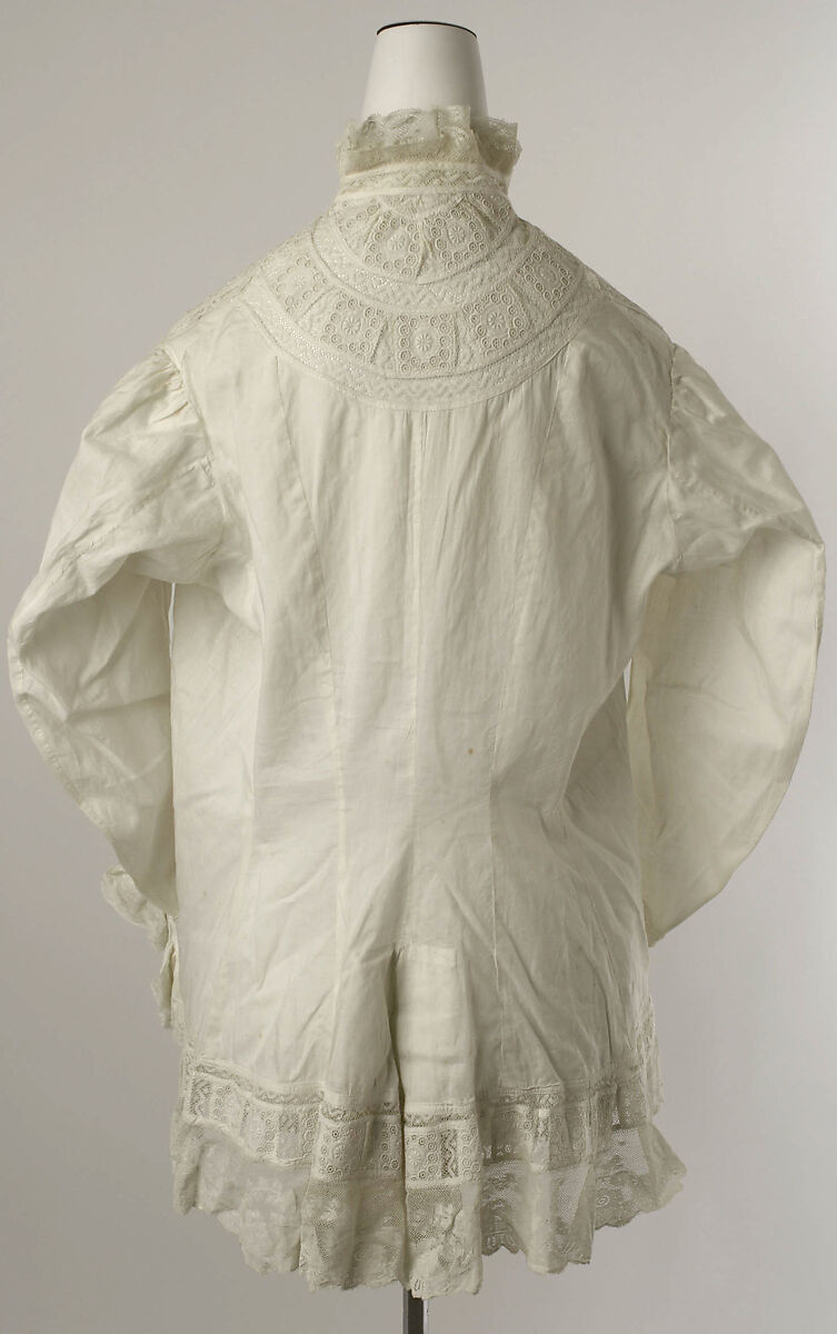 Dressing gown, cotton, American