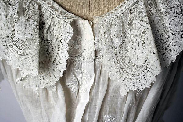 Corset cover, linen, American