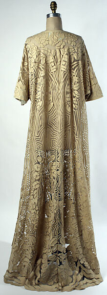 Negligée, silk, wool, French