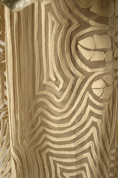 Negligée, silk, wool, French