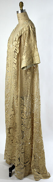 Negligée, silk, wool, French