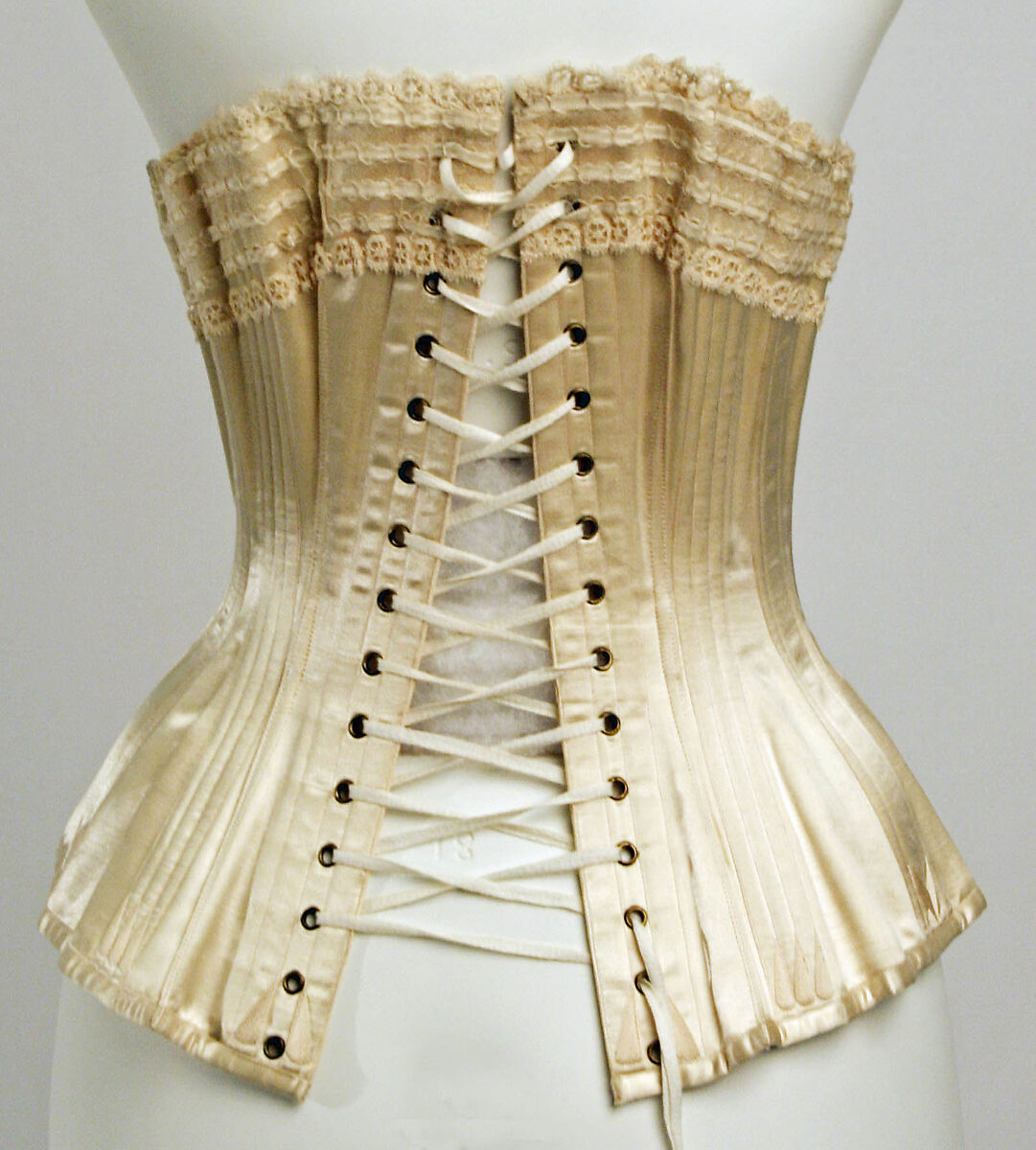 Wedding ensemble, silk, cotton, American