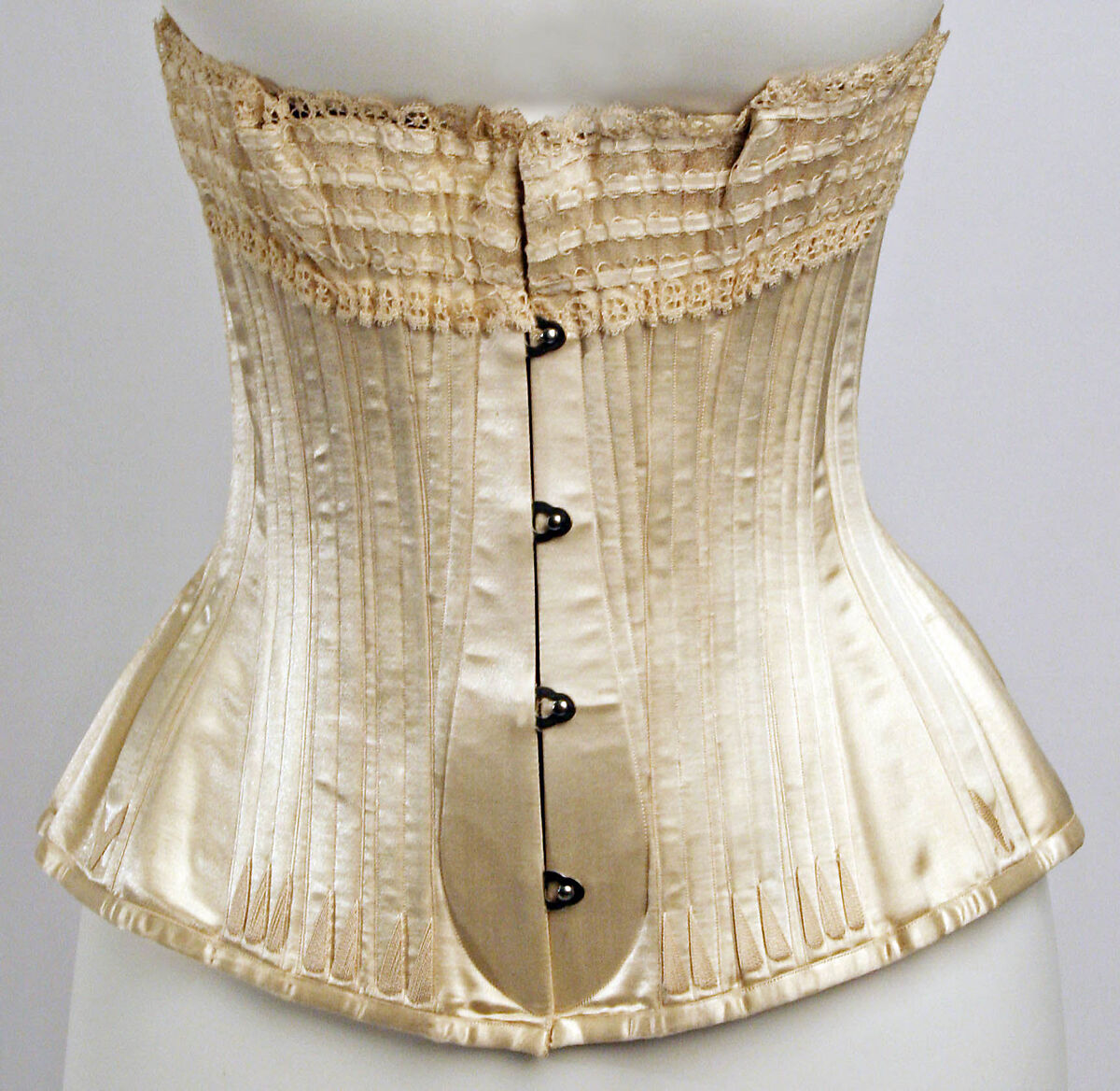 Wedding ensemble, silk, cotton, American
